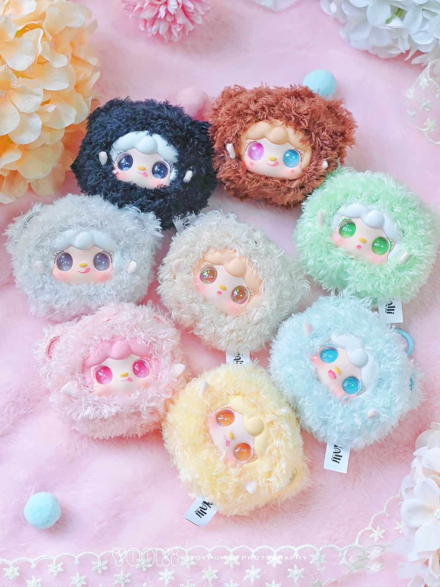 yooki V9 Little Bear Mini Pendant Plush Blind Box