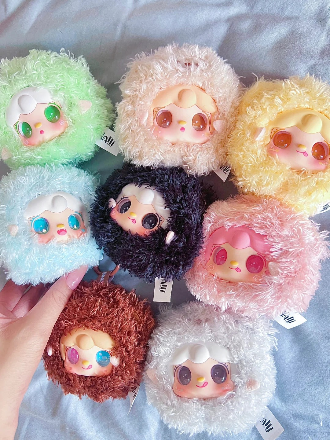 yooki V9 Little Bear Mini Pendant Plush Blind Box